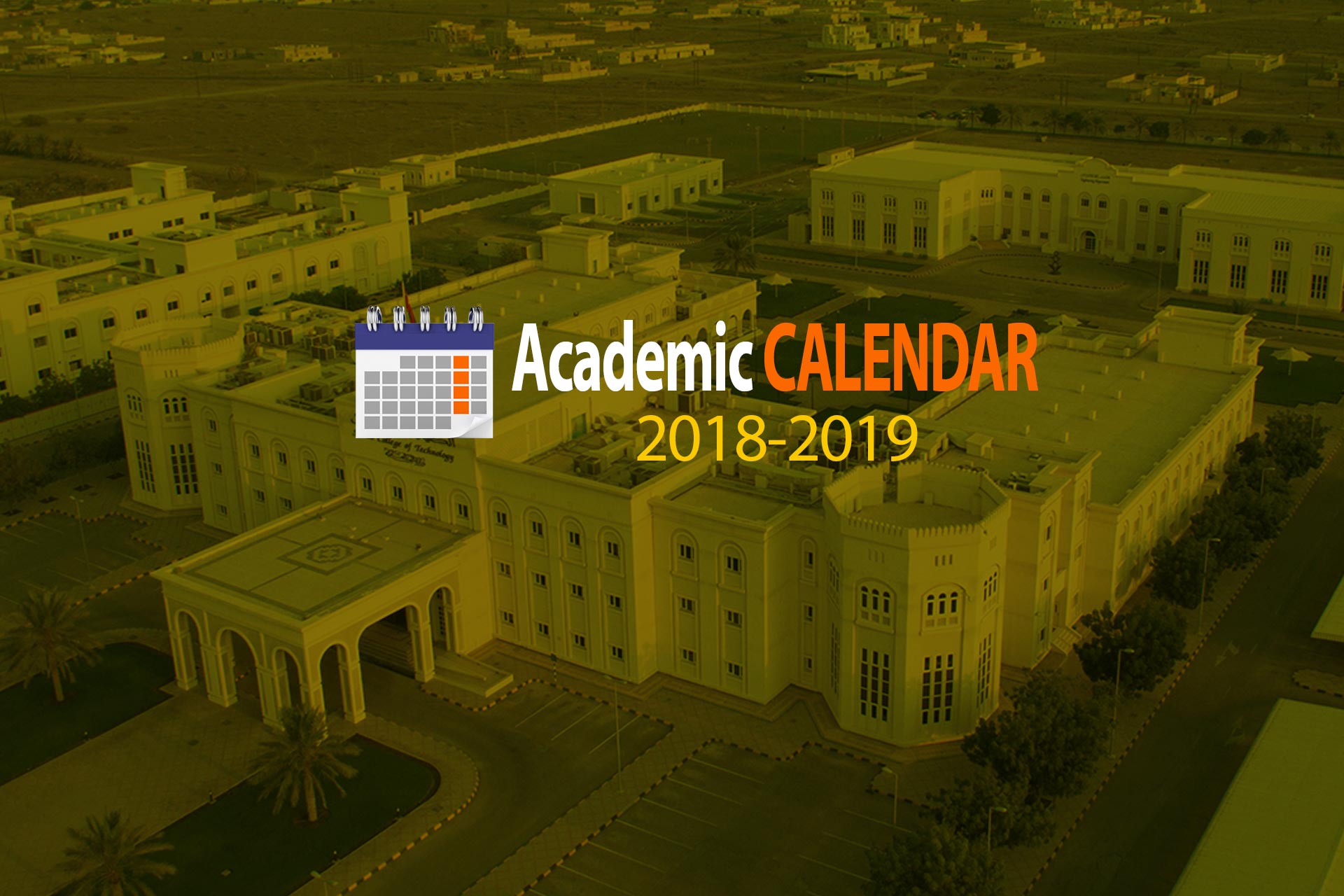 Academic Calendar 2018-2019 | University of Technology and ...